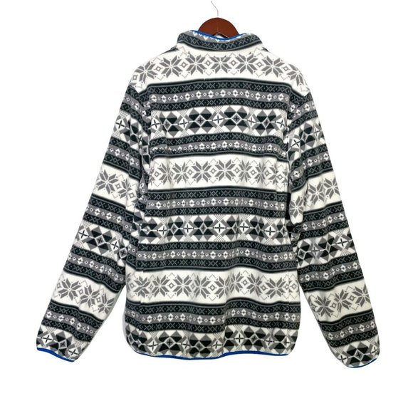 Lands End Winter Fleece Snap Neck Pullover- Men’s Size XL Tall- EUC - Picture 4 of 7